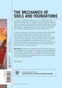 The Mechanics of Soils and Foundations achterzijde