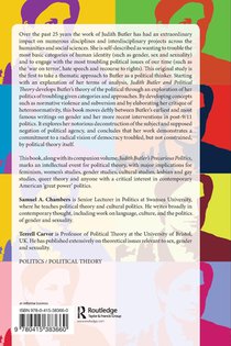 Judith Butler and Political Theory achterzijde
