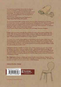 The Design Culture Reader achterzijde