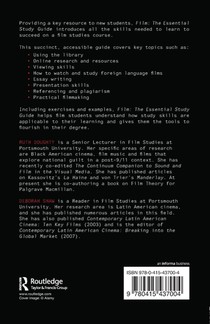 Film: The Essential Study Guide achterzijde