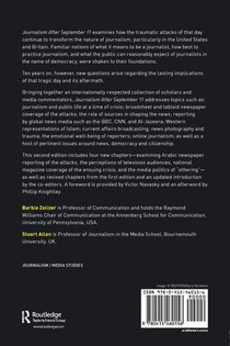Journalism After September 11 achterzijde