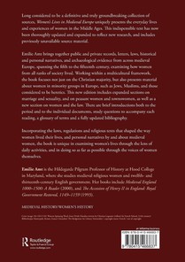 Women's Lives in Medieval Europe achterzijde