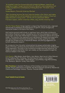 Film Theory Reader: Debates & Arguments achterzijde