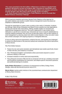 Applied Public Relations achterzijde