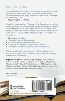 Philosophy: The Classics achterzijde