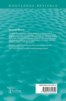 Combating Terrorism (Routledge Revivals) achterzijde