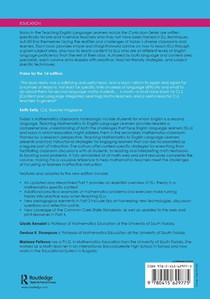 Teaching Mathematics to English Language Learners achterzijde
