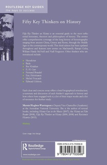 Fifty Key Thinkers on History achterzijde