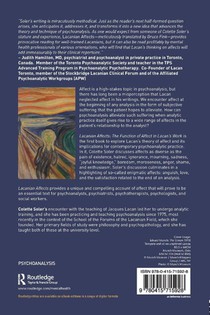 Lacanian Affects achterzijde