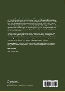 Succession, Wills and Probate achterzijde