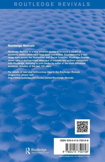 Carnival and Theater (Routledge Revivals) achterzijde