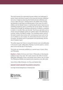Athletics and Philosophy in the Ancient World achterzijde