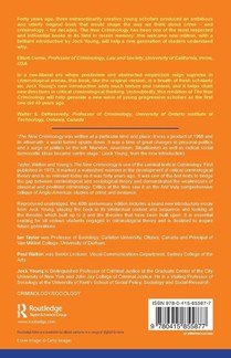 The New Criminology achterzijde