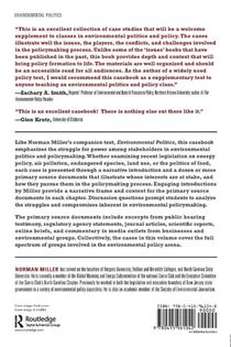 Cases in Environmental Politics achterzijde