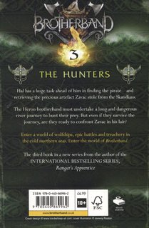 The Hunters (Brotherband Book 3) achterzijde