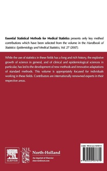 Essential Statistical Methods for Medical Statistics achterzijde