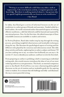 The Art of Nonfiction achterzijde