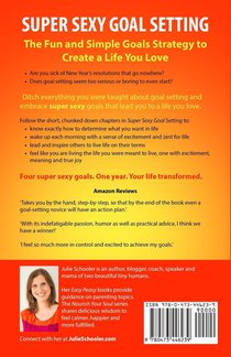 Super Sexy Goal Setting achterzijde