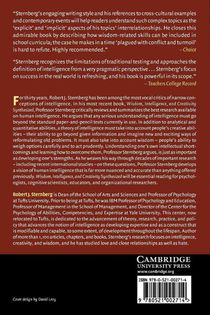 Wisdom, Intelligence, and Creativity Synthesized achterzijde