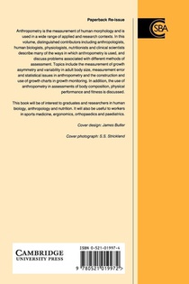 Anthropometry achterzijde