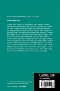 Statistics and the German State, 1900–1945 achterzijde