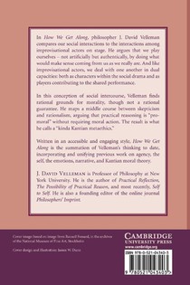 How We Get Along achterzijde