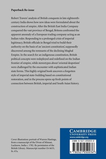 Ideology and Empire in Eighteenth-Century India achterzijde