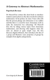 A Gateway to Abstract Mathematics achterzijde