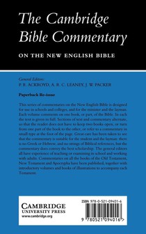The Letter of Paul to the Romans achterzijde