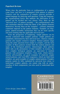 Templets and the Explanation of Complex Patterns achterzijde
