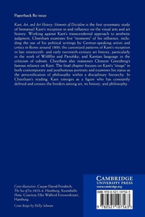 Kant, Art, and Art History achterzijde