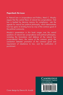 Natural Law in Jurisprudence and Politics achterzijde