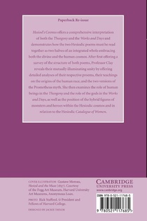 Hesiod's Cosmos achterzijde