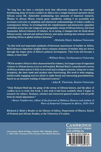Warfare in African History achterzijde