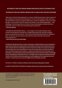 The Material Life of Roman Slaves achterzijde