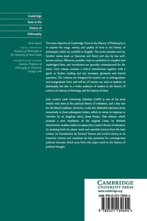 Locke on Toleration achterzijde