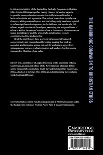 The Cambridge Companion to Christian Ethics achterzijde