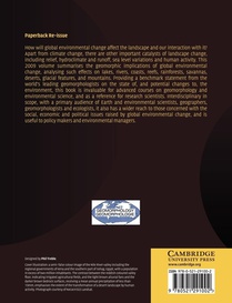 Geomorphology and Global Environmental Change achterzijde