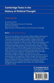Pre-Revolutionary Writings achterzijde