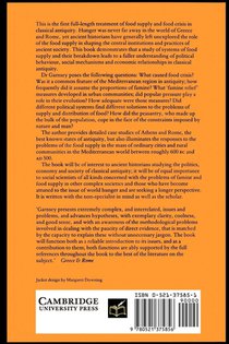 Famine and Food Supply in the Graeco-Roman World achterzijde
