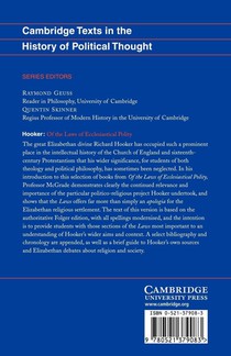 Hooker: Of the Laws of Ecclesiastical Polity achterzijde