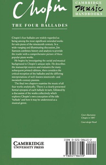 Chopin: The Four Ballades achterzijde