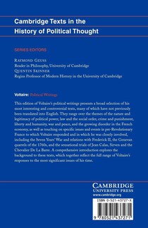 Voltaire: Political Writings achterzijde