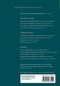 The Cambridge Companion to Chopin achterzijde