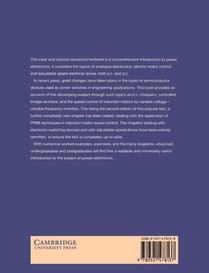 Power Electronics and Motor Control achterzijde