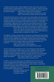 Children, Courts, and Custody achterzijde