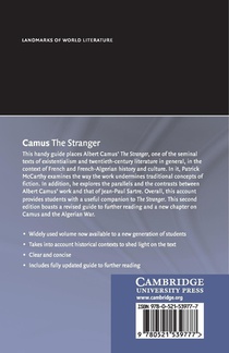 Camus: The Stranger achterzijde