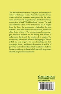 Herodotus: Histories Book VIII achterzijde