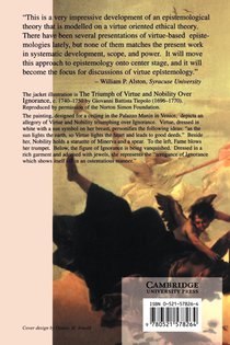 Virtues of the Mind achterzijde