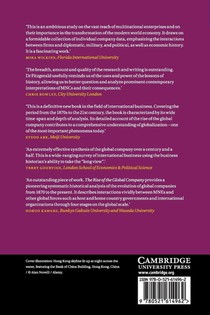 The Rise of the Global Company achterzijde